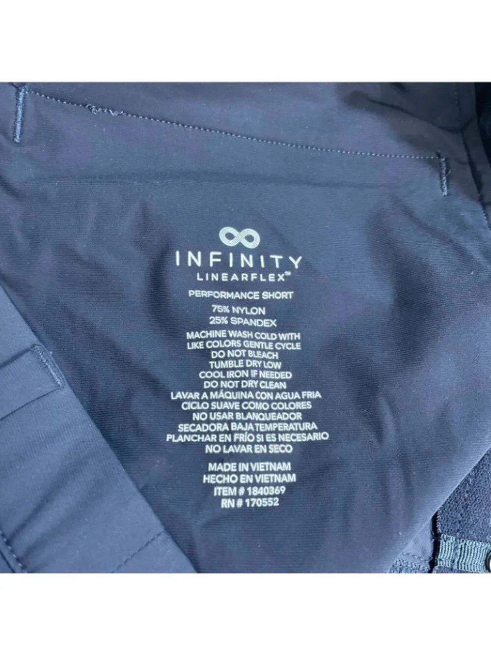 Infinity new without